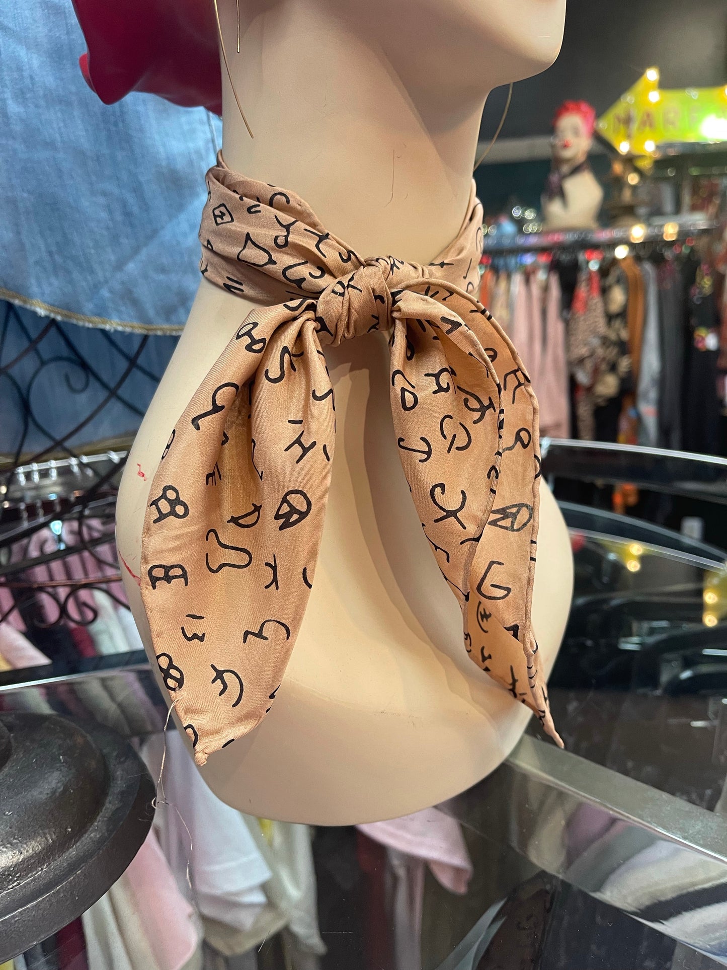 20 Inch Brand Silk Wild Rag by Wyoming Traders