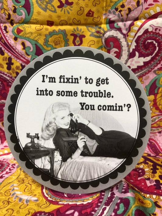 Vintage Scene Stickers