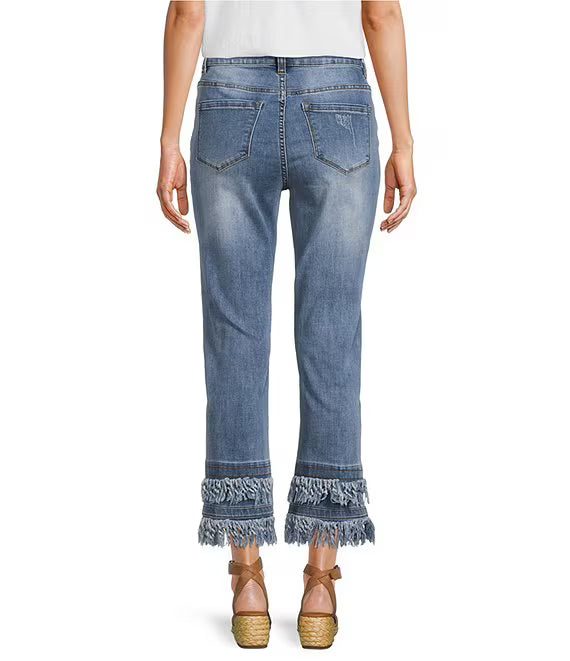 Double Fringe Jeans