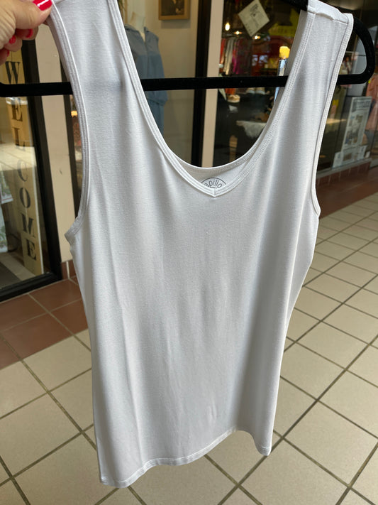 V Neck Bamboo Tank