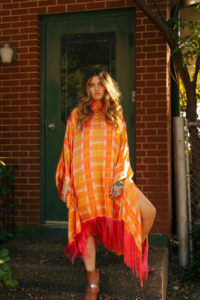 Laire Fringe Caftan