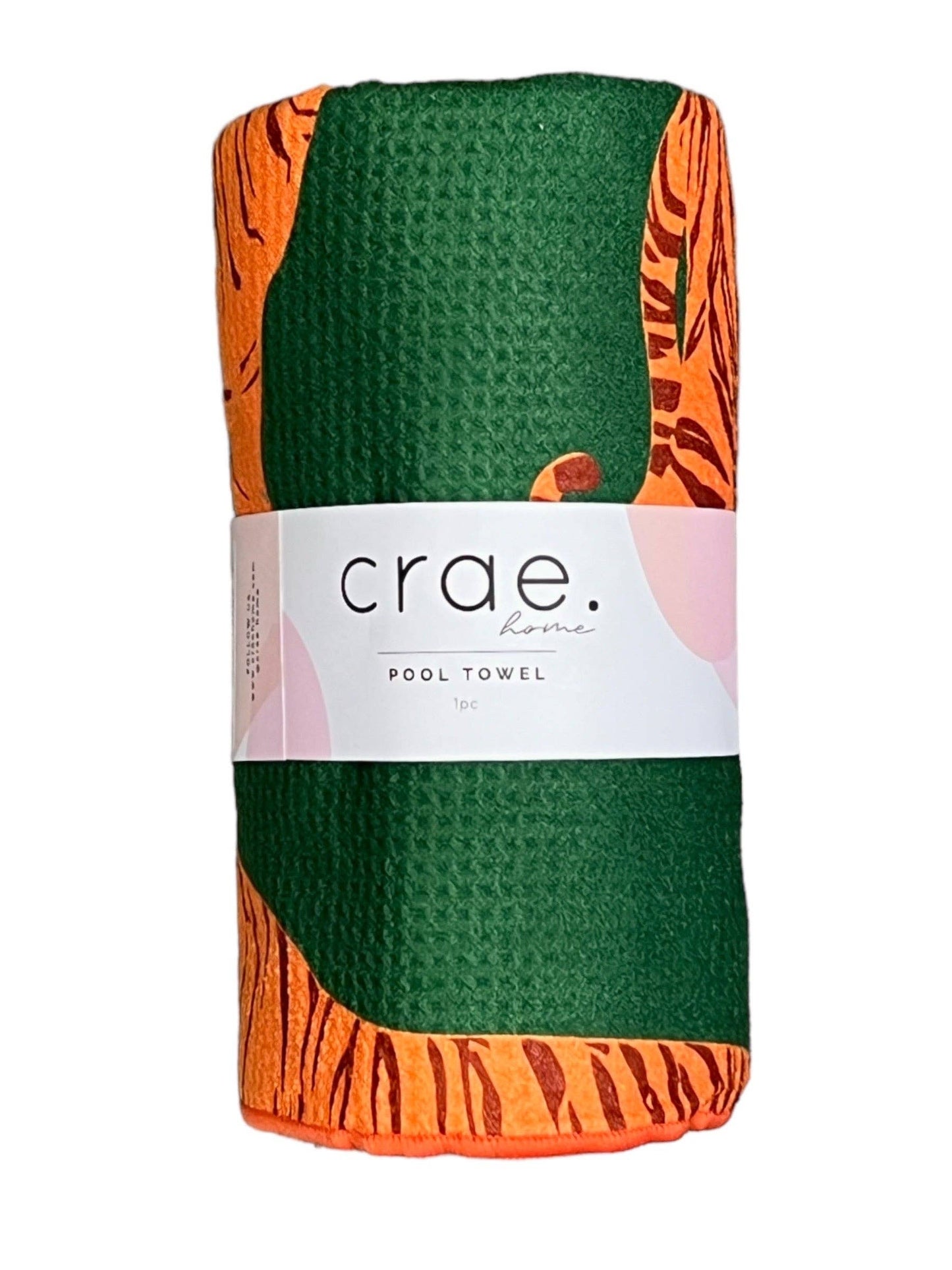 Eye Of The Tiger Pool Towel: Reversible: No