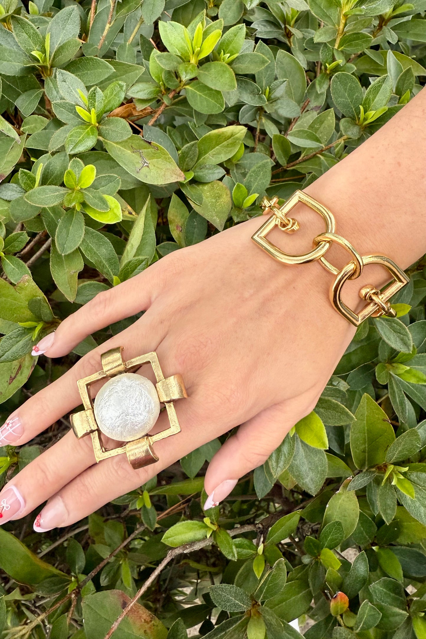 Duana Gold Bracelet by Yochi