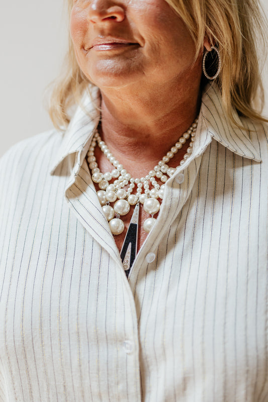 Made in the Deep South 1970's Pearl Necklace