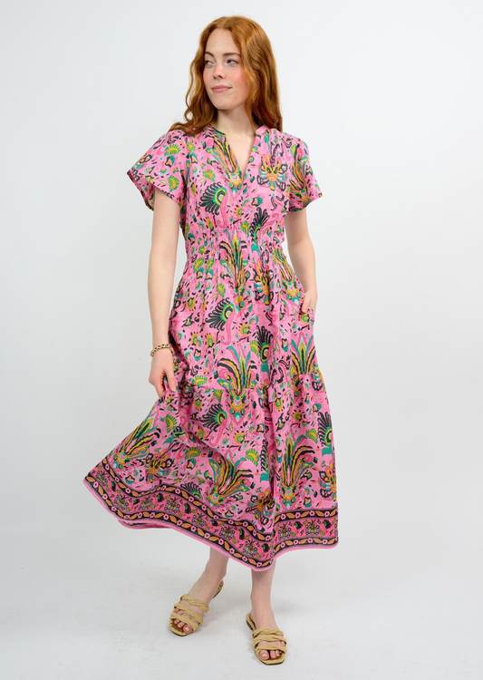Uncle Frank Tropical Borders Dress