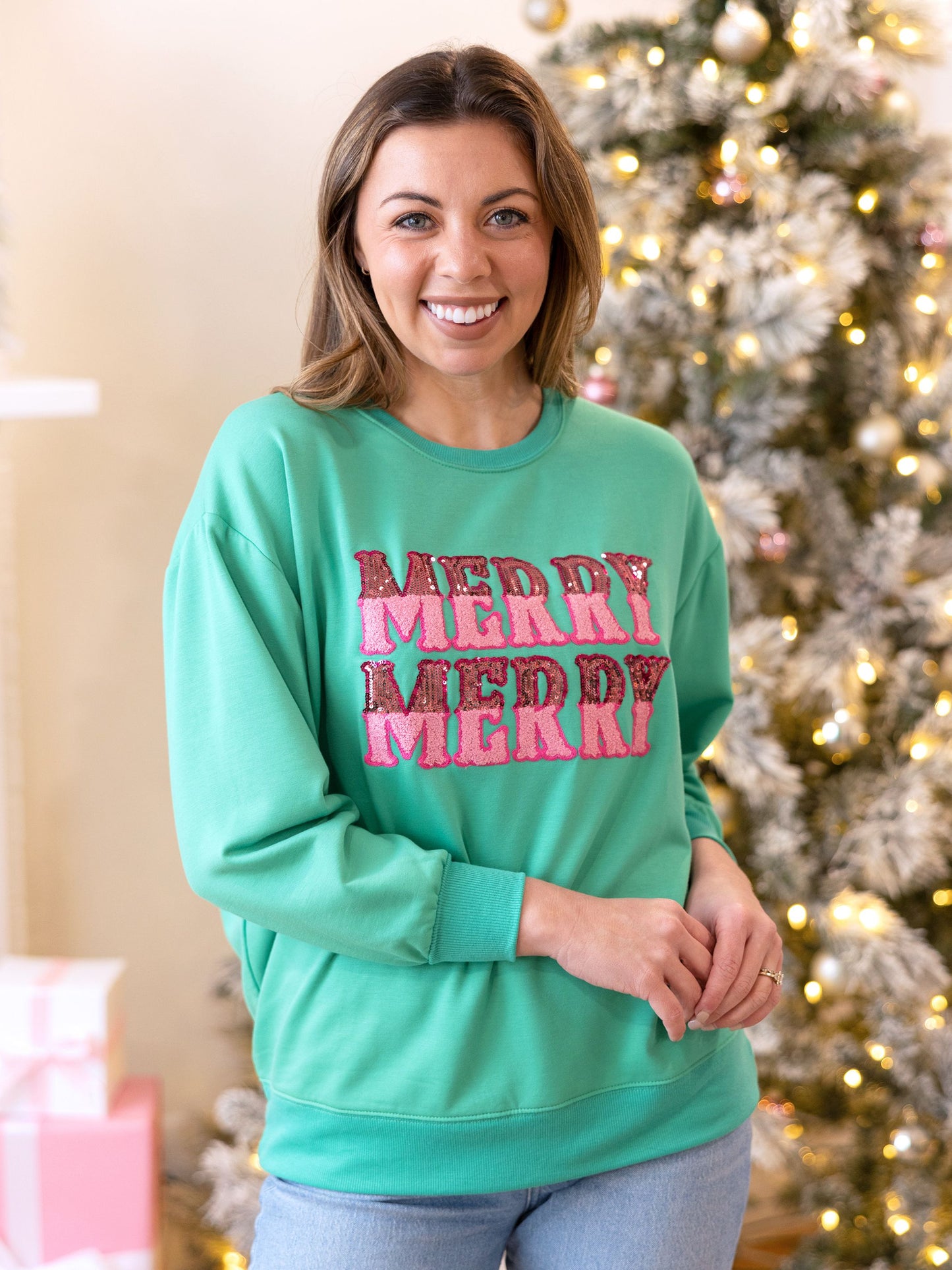 Merry Merry Christmas Sweatshirt