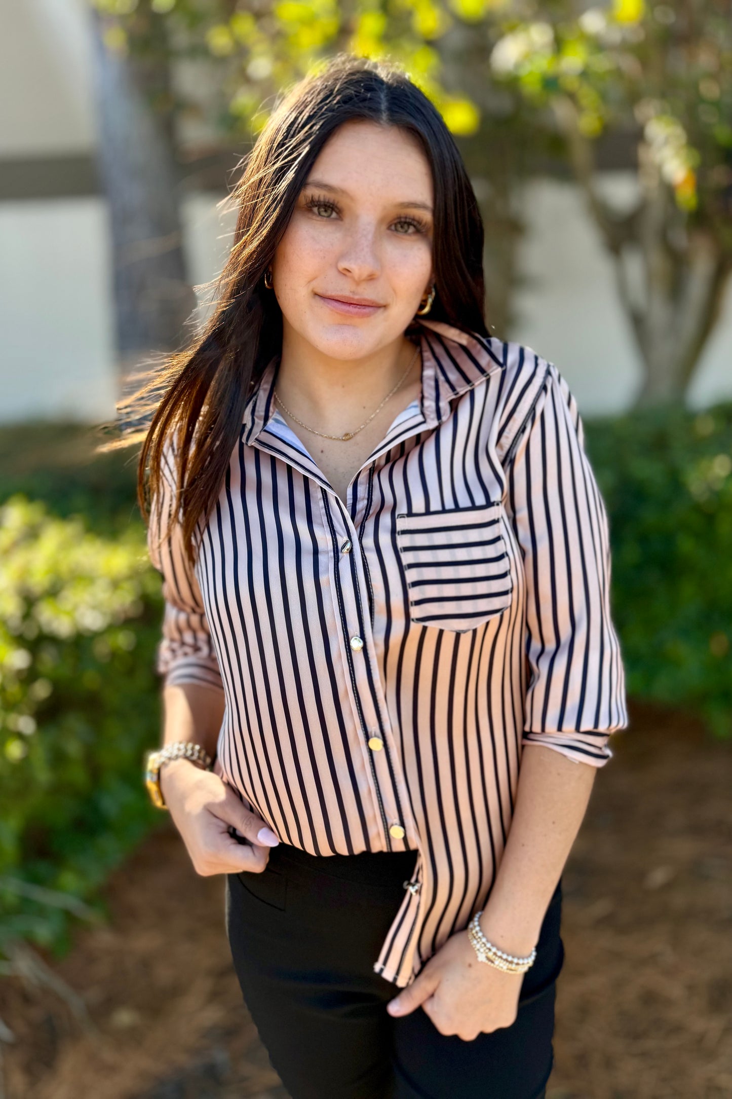 Striped Top by Velvet Heart