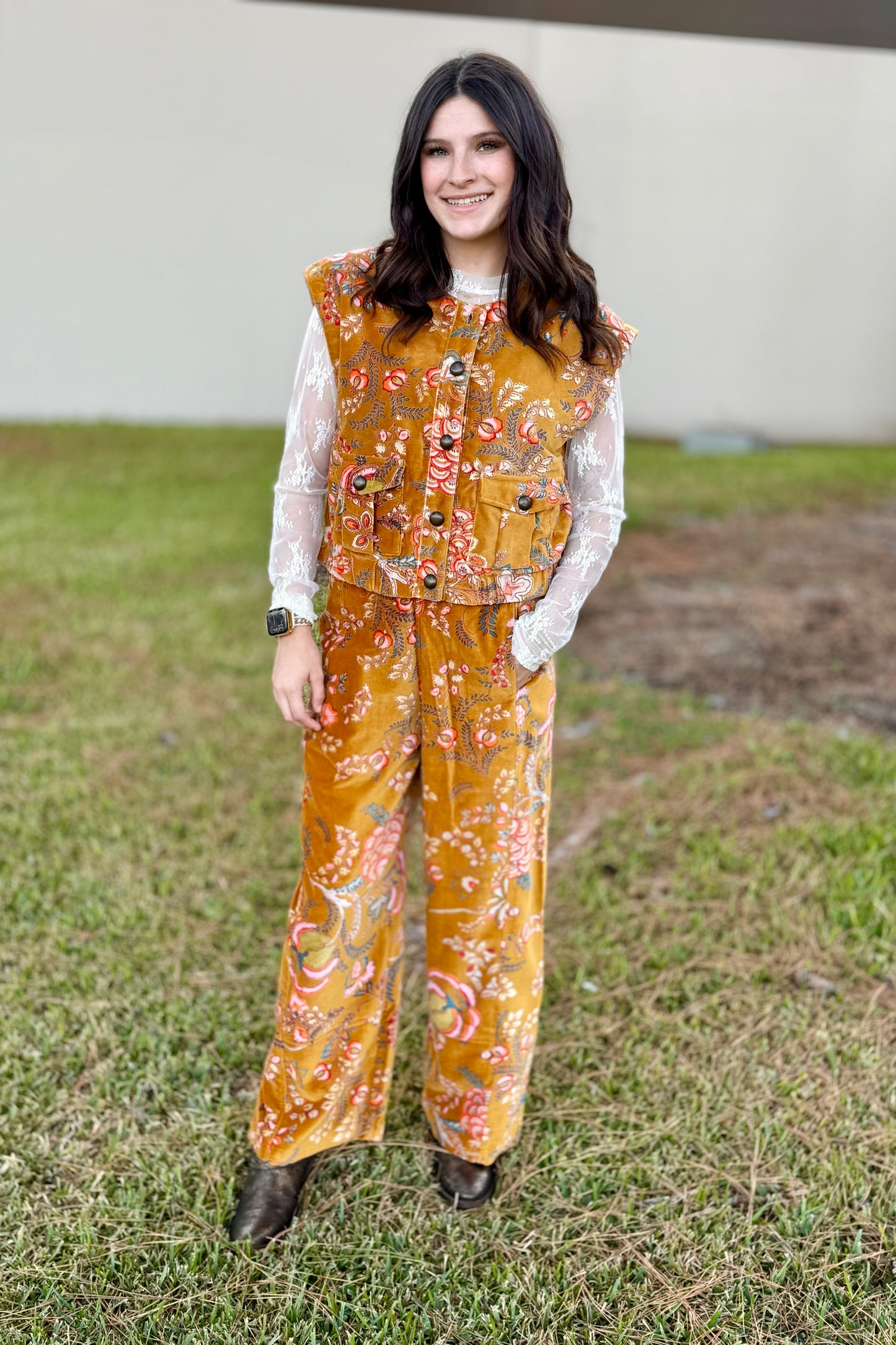 Velveteen Vest by Ivy Jane