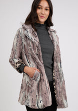 Faux Mountain Fox Coat