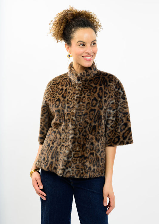 Faux Fur Capelet