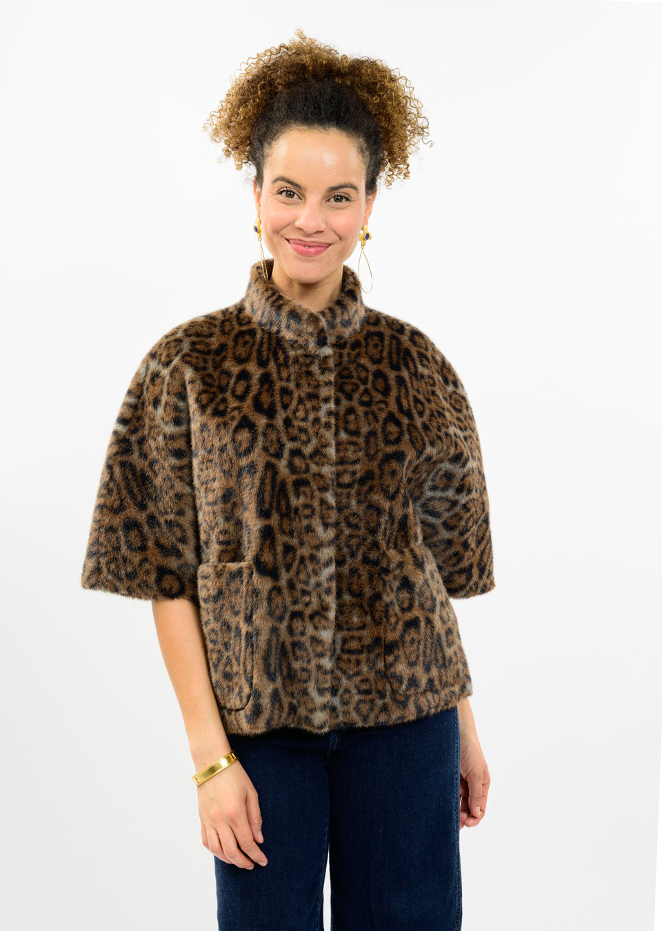 Faux Fur Capelet
