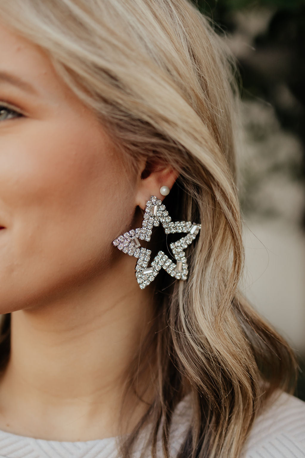 Oversized Star Earrings