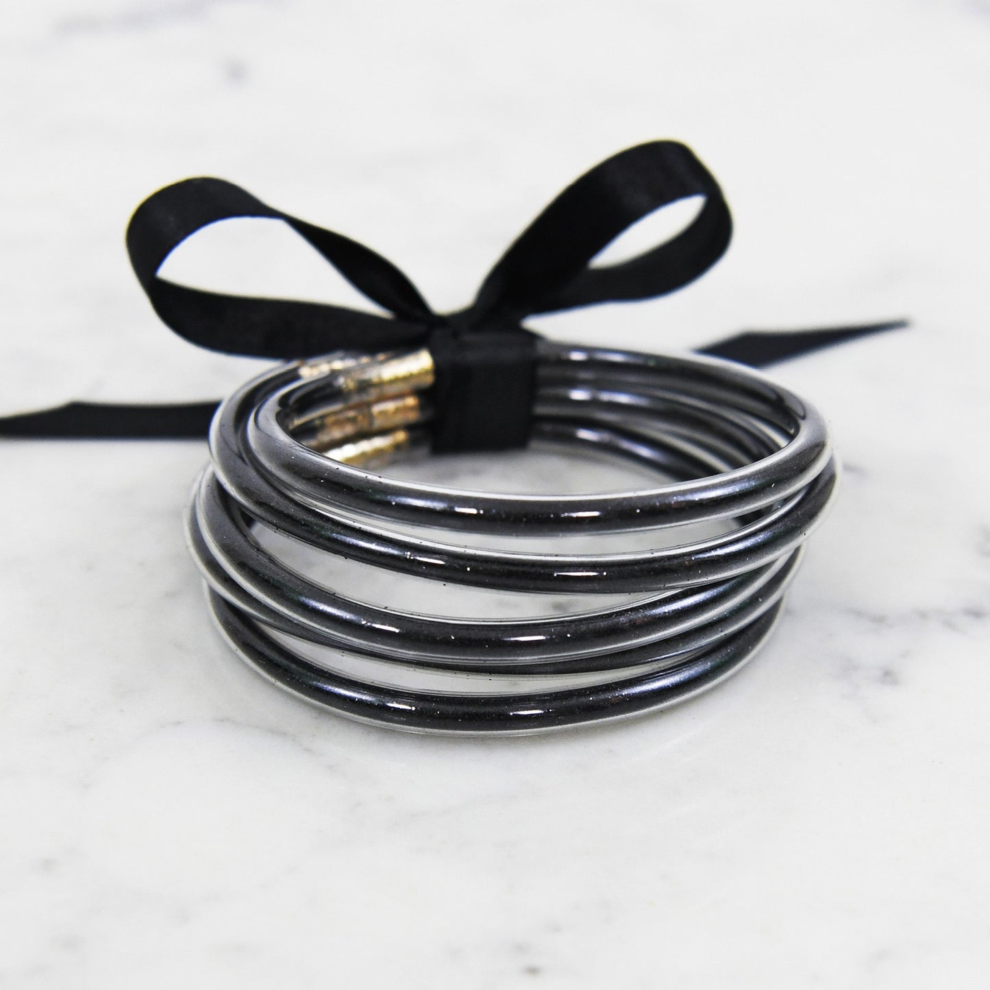 Glitter Jelly Bangles