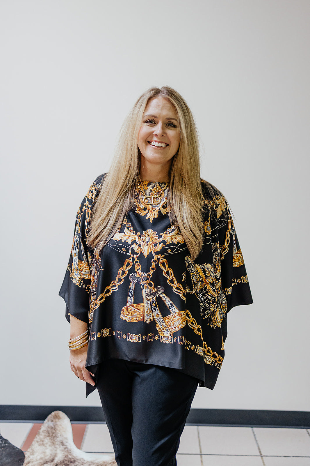 Equestrian Silk Tunic