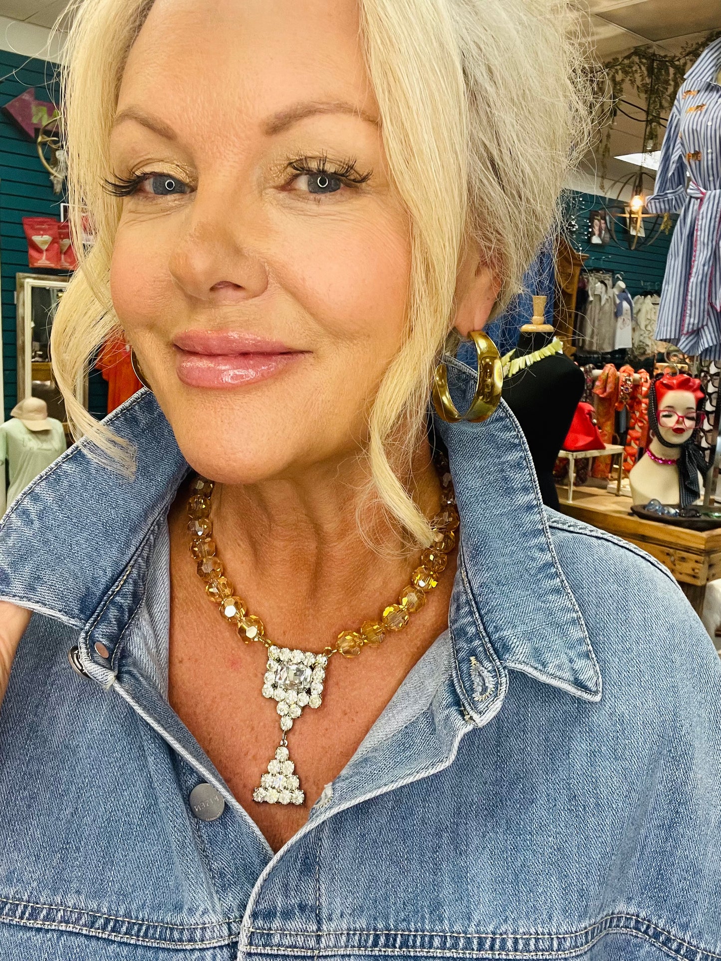 Made in the Deep South 1950s Pendant Necklace