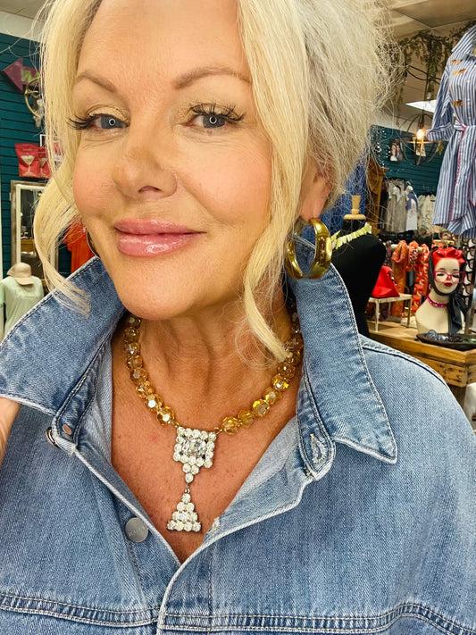 Made in the Deep South 1950s Pendant Necklace