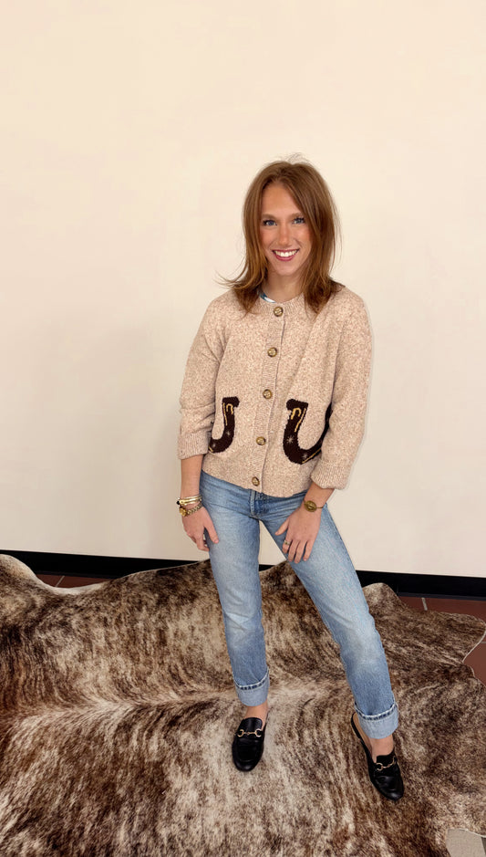 Horseshoe Sweater by Ivy Jane