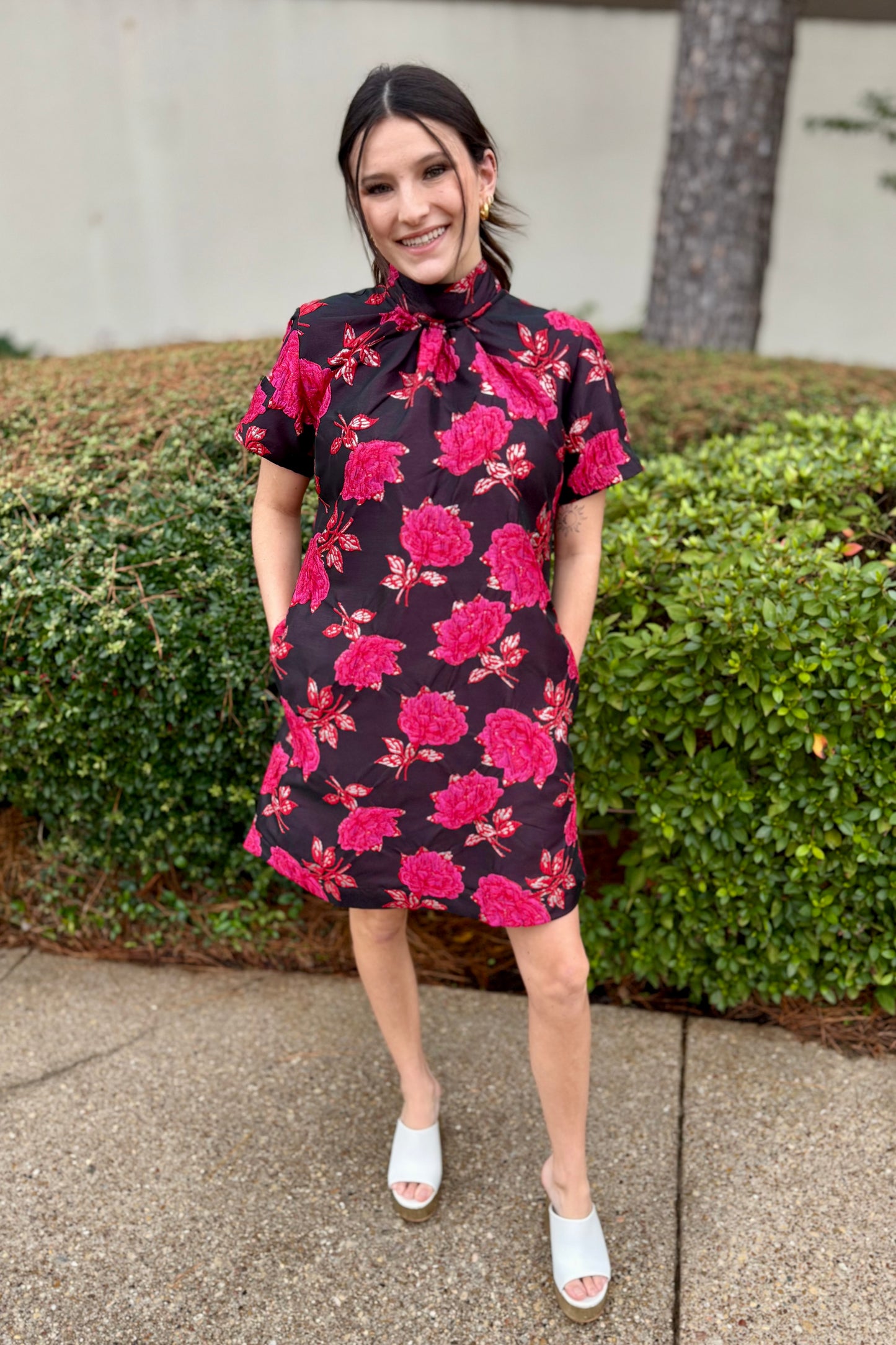 Uncle Frank Bow Back Dress