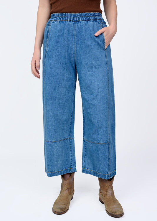 Pull-on Barrel Pants