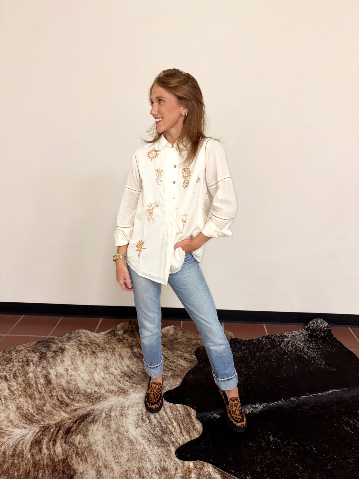 Milagro Long Sleeve Shirt by Sister Mary