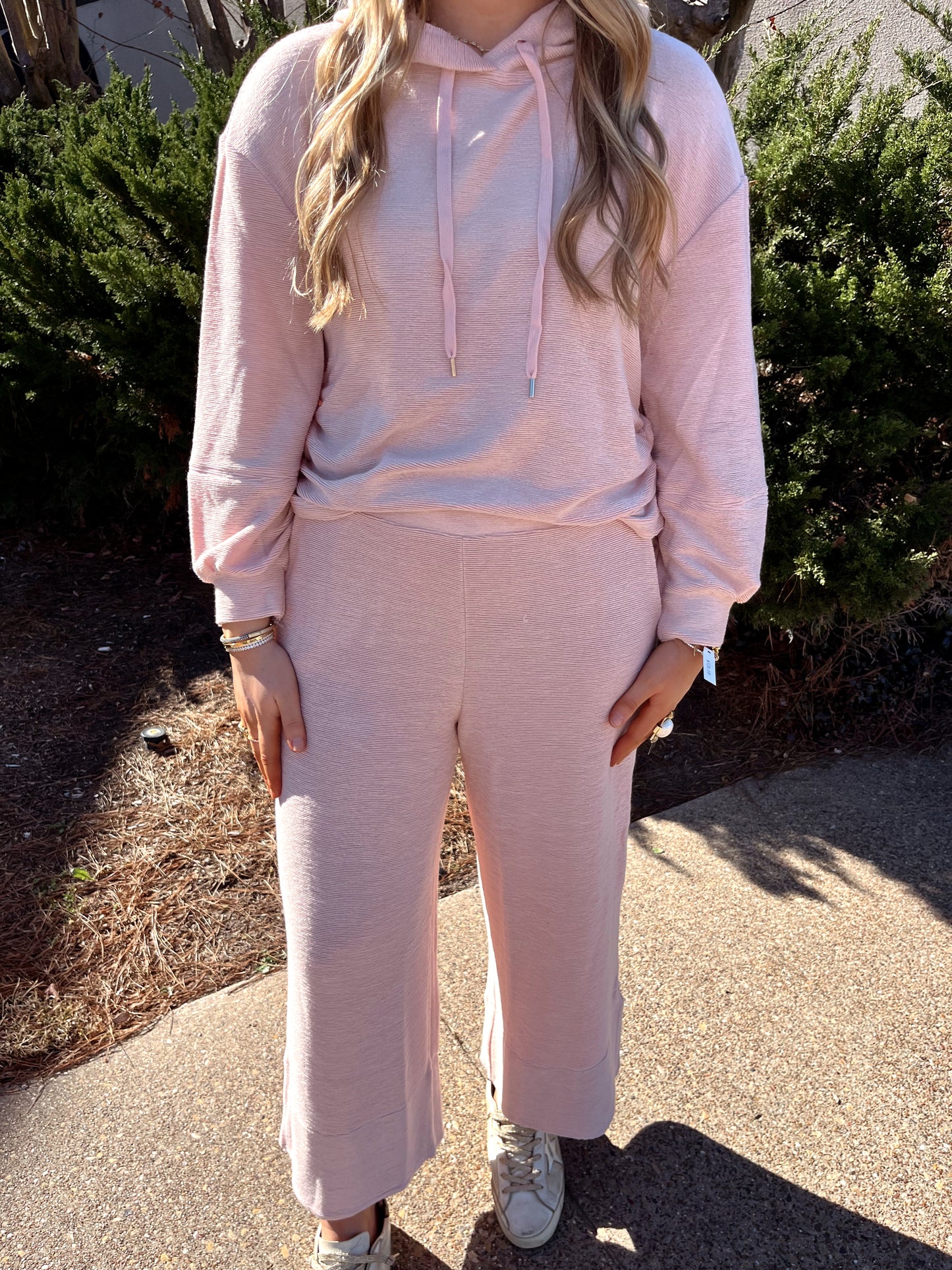 Low Key Luxe Ribbed Lounge Set