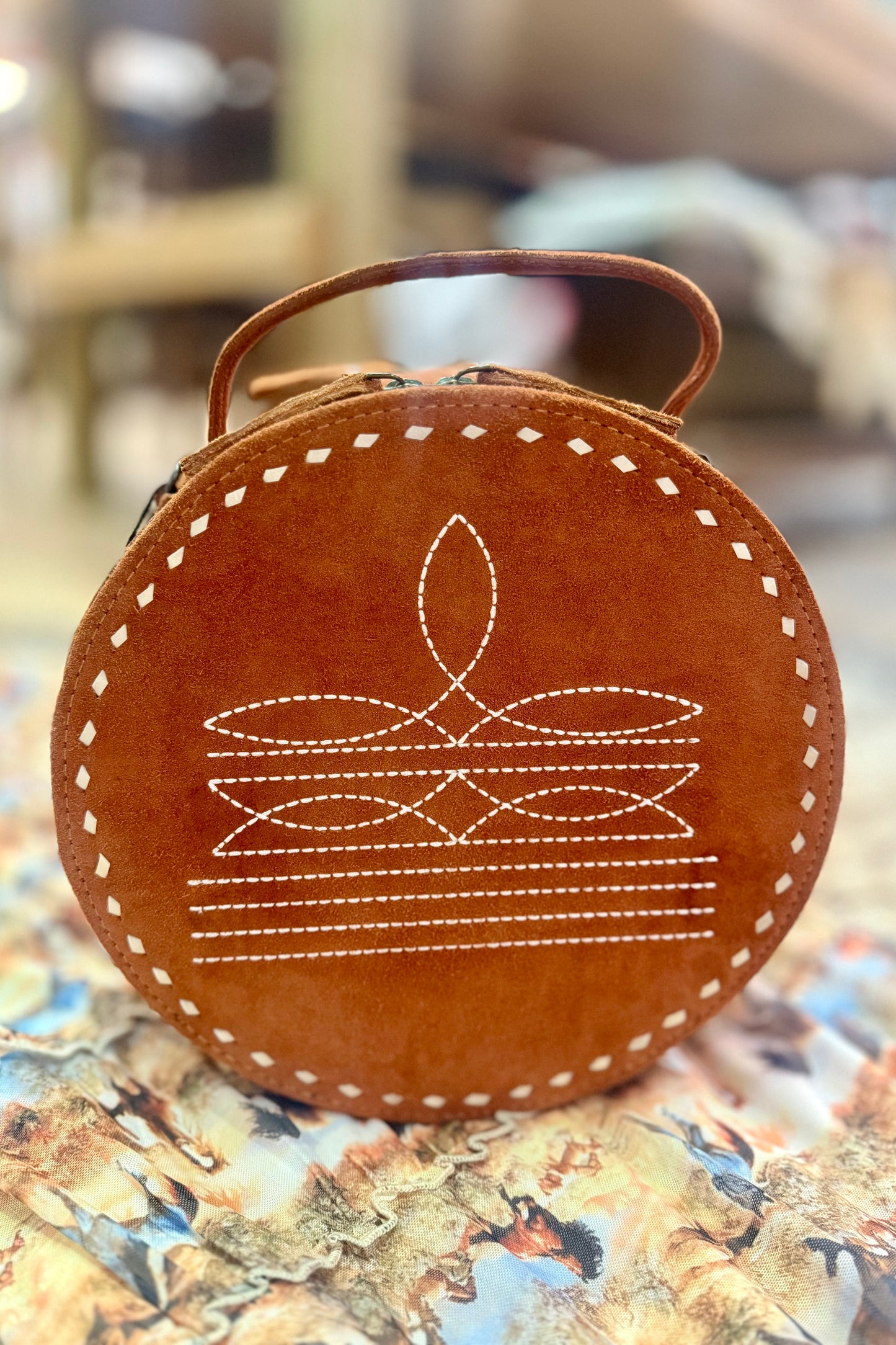 Rope Can Inspired Western Purse