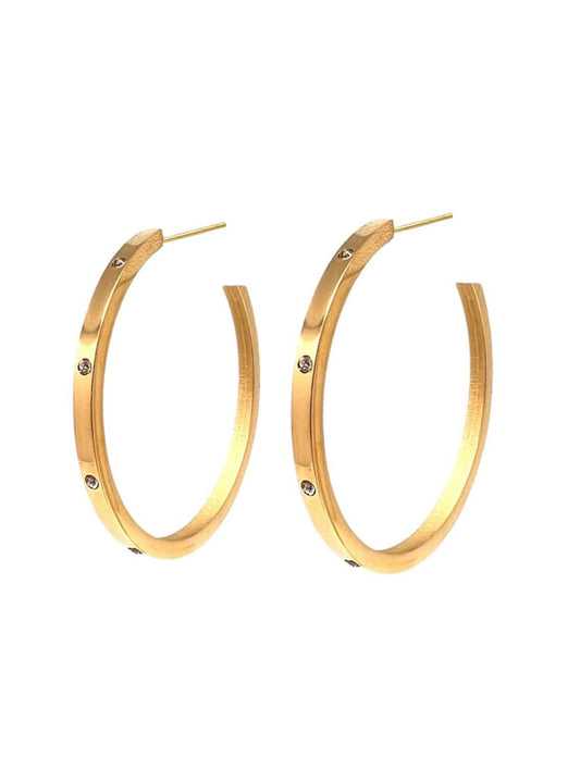 Best Guess Hoop Earrings