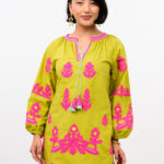 Applique Tunic Dress
