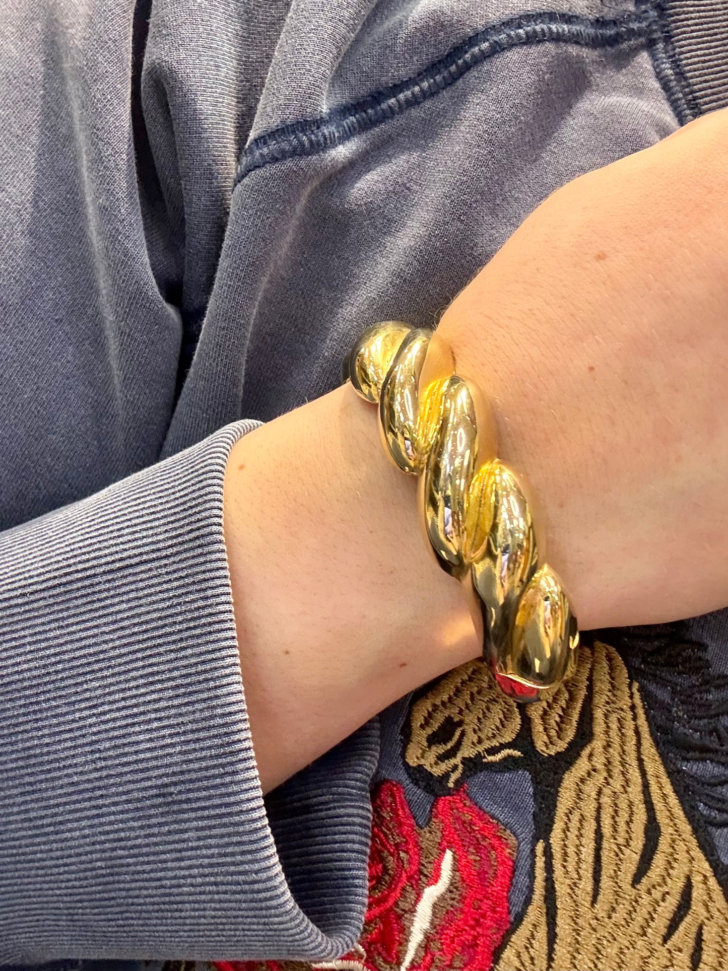 1970's Hinged Bracelet CA estate by Made in the Deep South