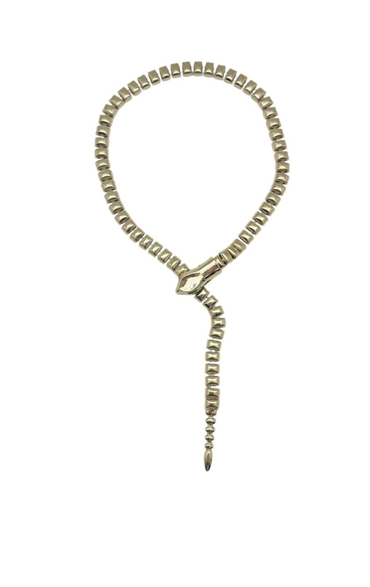 Snake Clip Necklace