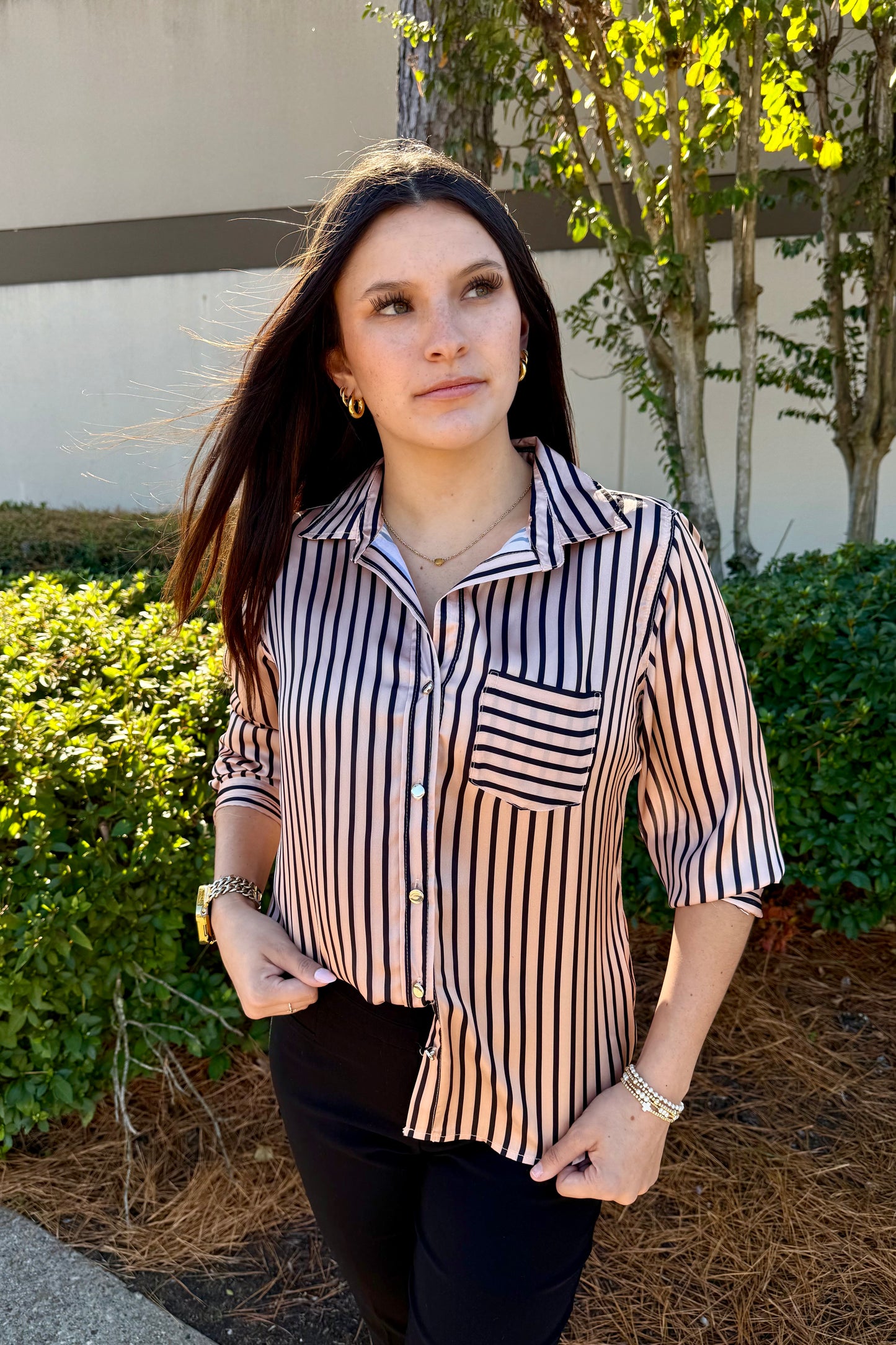Striped Top by Velvet Heart