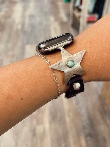 Star W/Turquoise Watch Band 38/40mm
