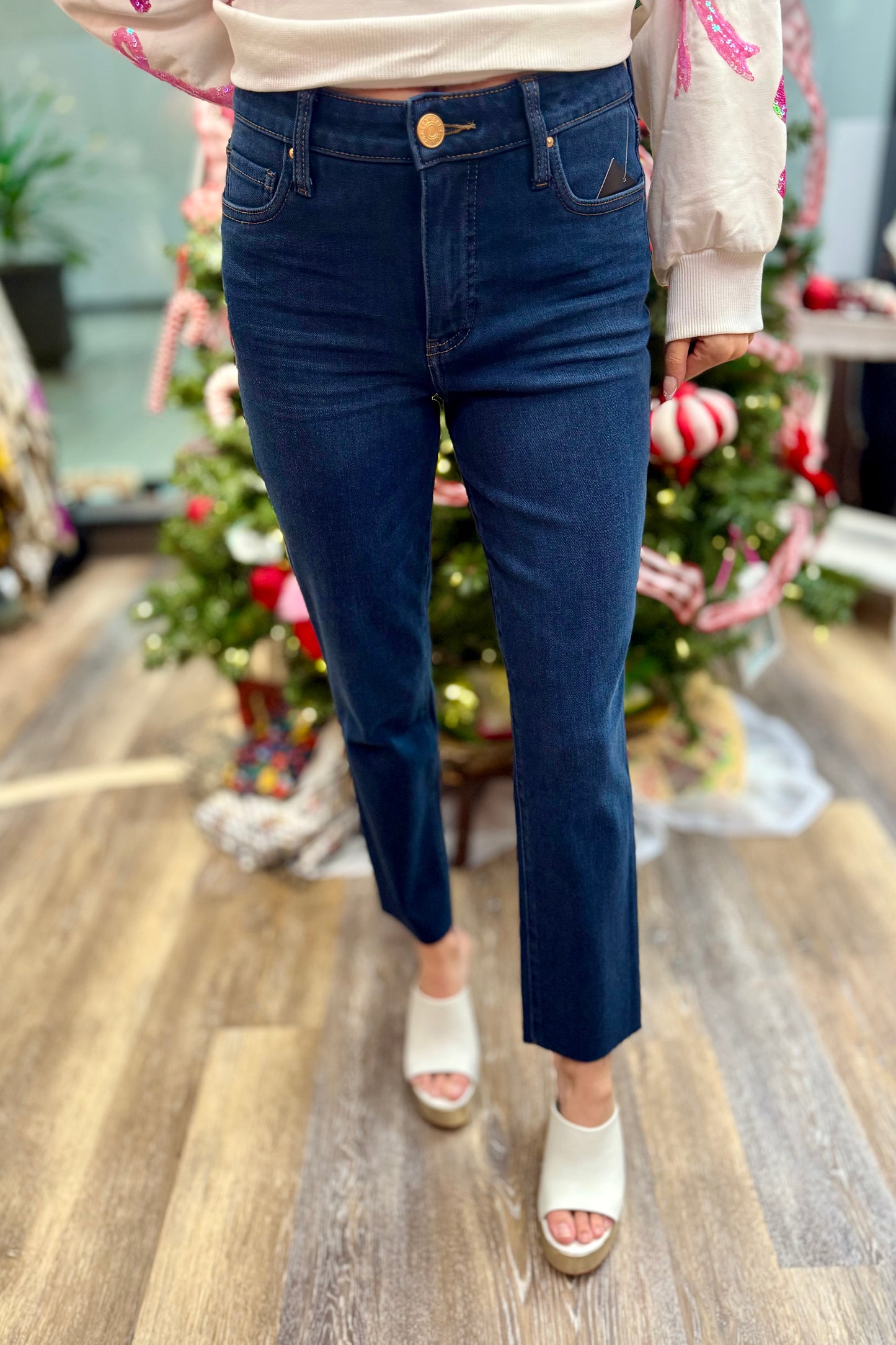 Kut from the Kloth - Reese High Rise Fab Ab Ankle Straight Jean