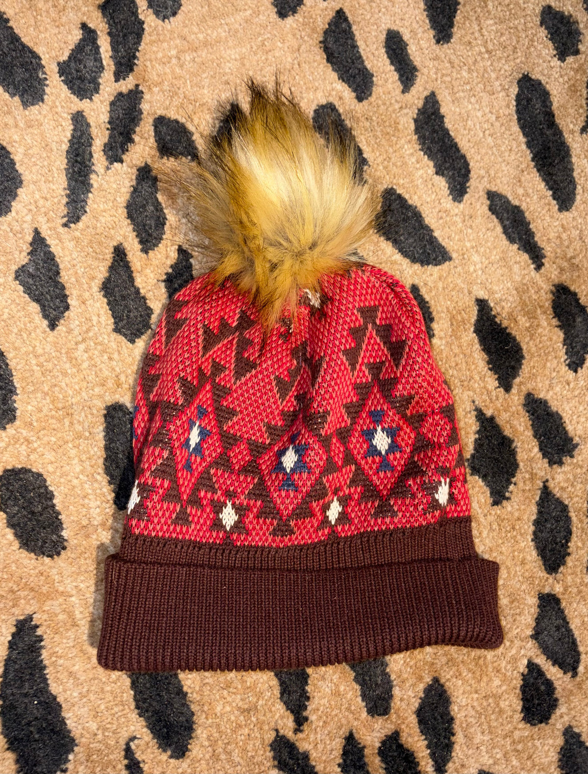Pom-Pom Knit Ski Hats