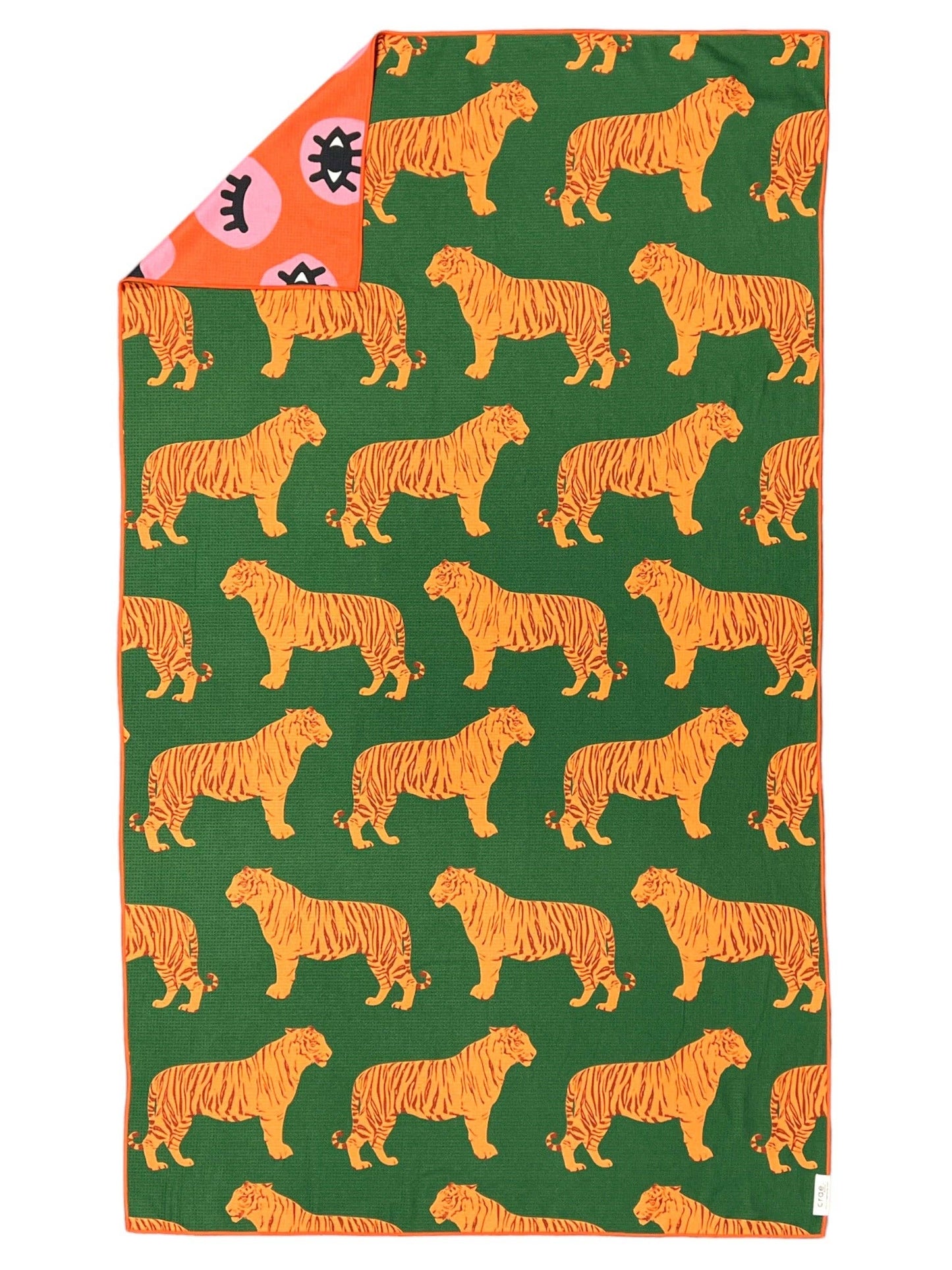 Eye Of The Tiger Pool Towel: Reversible: No