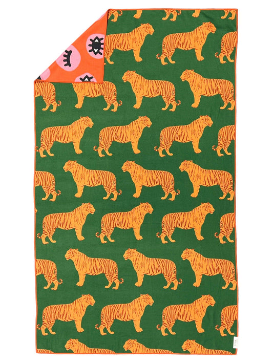 Eye Of The Tiger Pool Towel: Reversible: No
