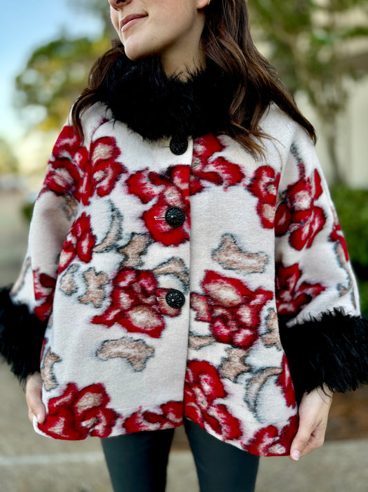 Shadow Roses Jacket by Ivy Jane