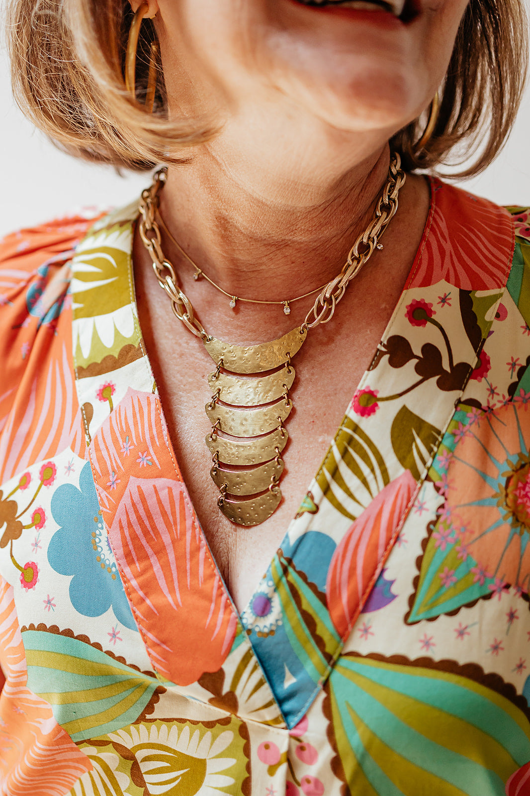1960's and 1970's Chain Necklace by Made in the Deep South