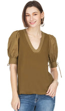 "When Im With You" ~ Blocked Sleeve Top
