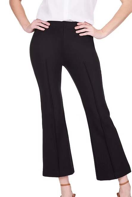 Black Ponte Ankle Pant