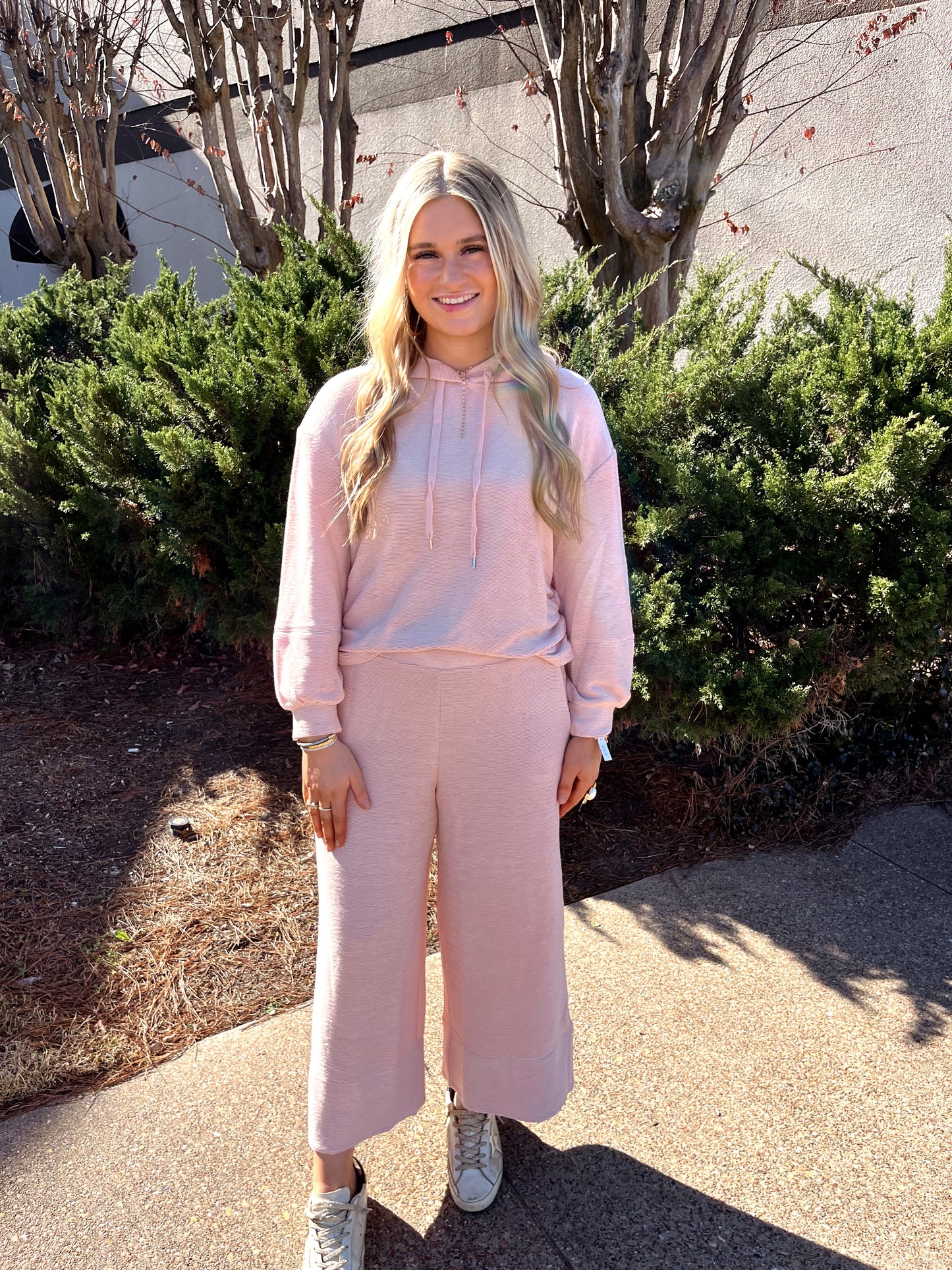 Low Key Luxe Ribbed Lounge Set