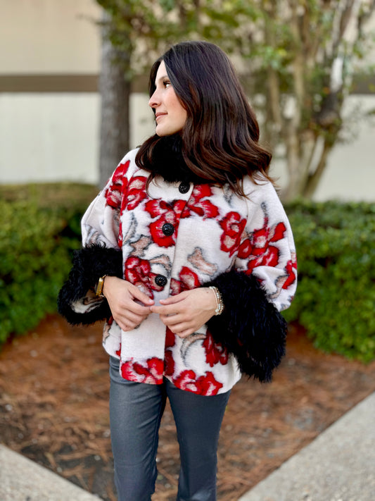 Shadow Roses Jacket by Ivy Jane