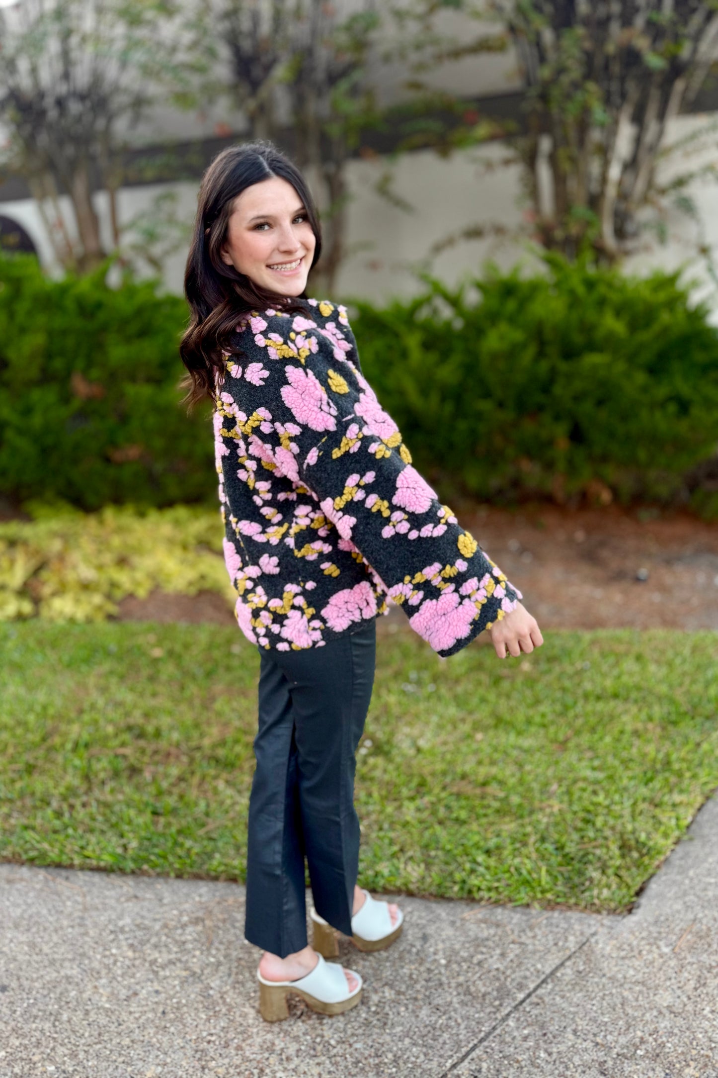 Puff Floral Jacket by Ivy Jane