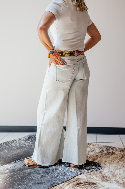 Blake High Rise Super Wide Leg Jean