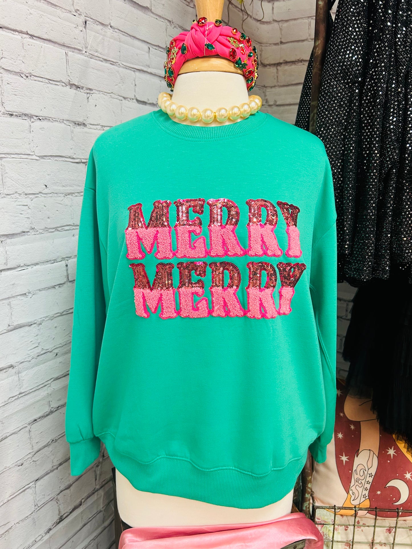 Merry Merry Christmas Sweatshirt