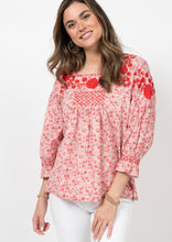 Floral Embroidered - Top