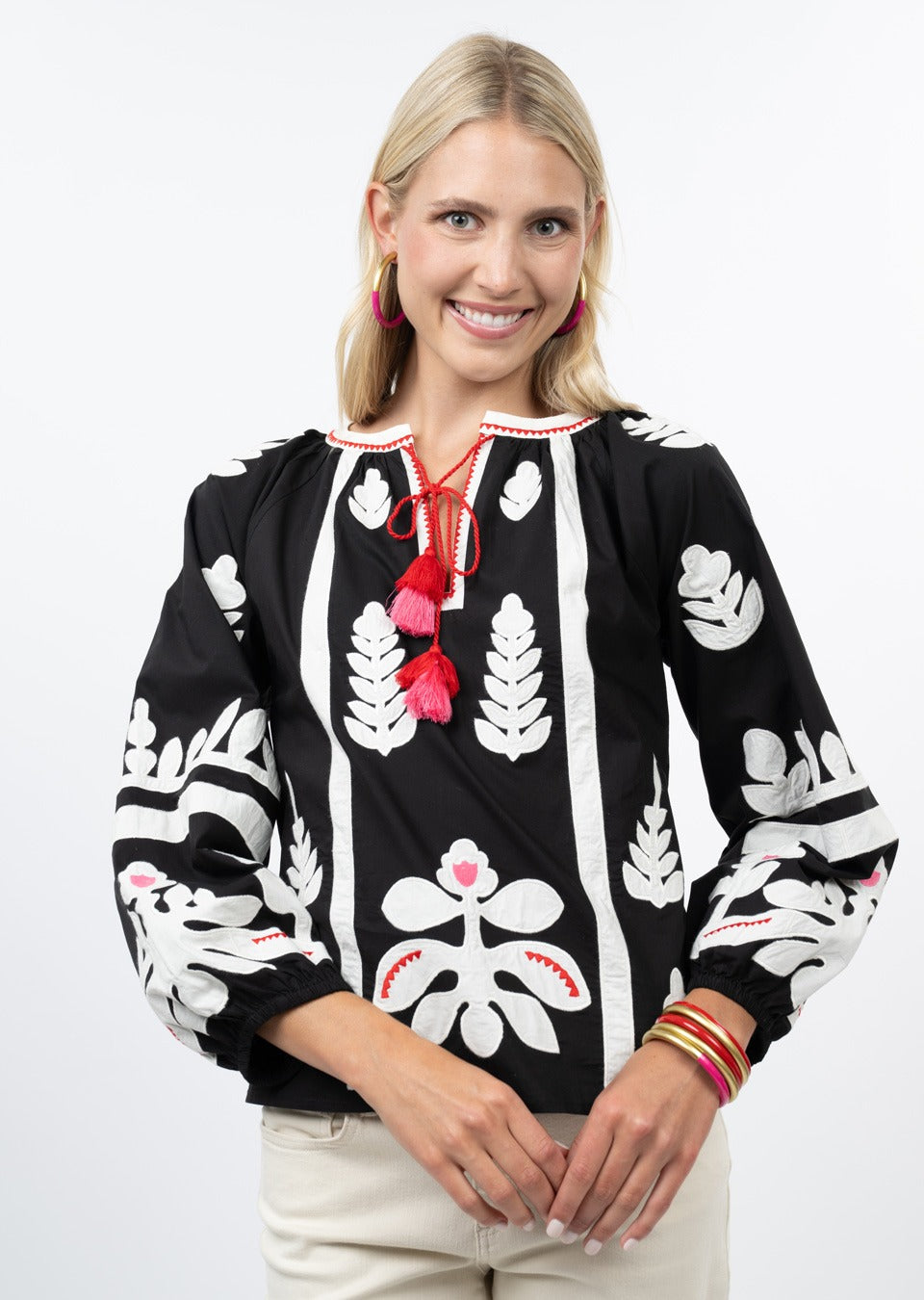 Black Tunic Top by Ivy Jane