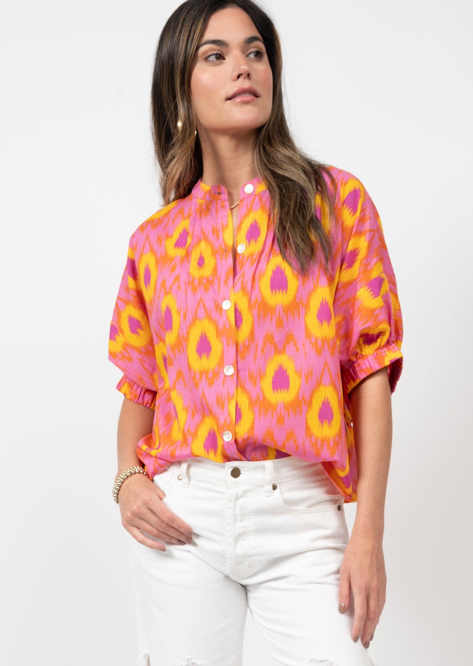 'Pure Love' Ikat ~ Top