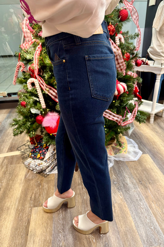 Kut from the Kloth - Reese High Rise Fab Ab Ankle Straight Jean