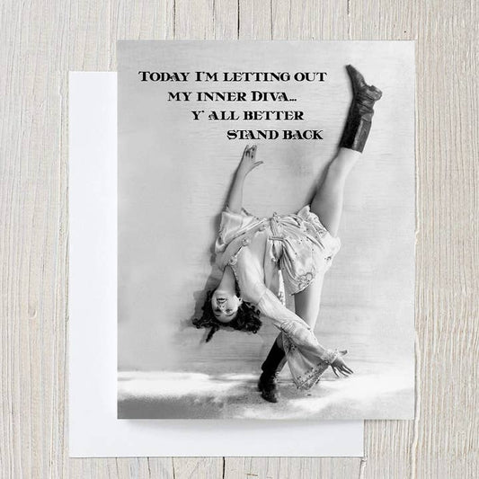 GREETING CARD GC-DIVA